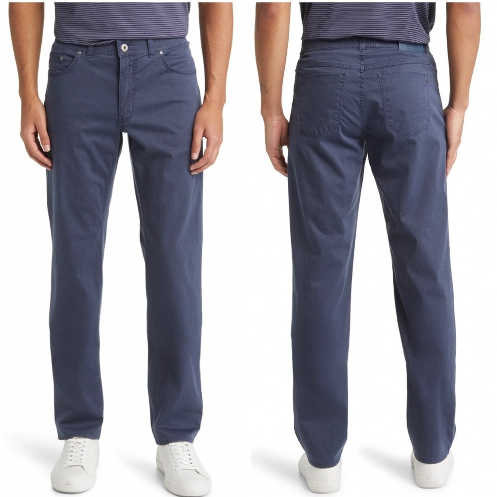 Brax Cooper Fancy Regular Fit Pants In Sea